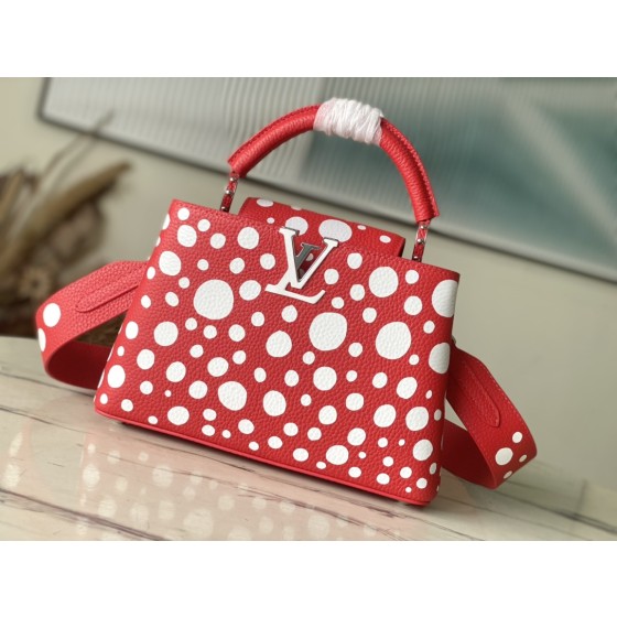 𝐋𝐎𝐔𝐈𝐒𝐕𝐔𝐈𝐓𝐓𝐎𝐍 M21692/48865 Red Pinned White Dot Small Size x Grass Maiden Cooperation Series